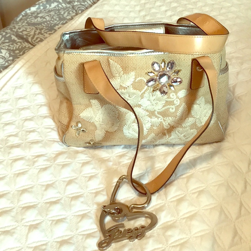 Guess Bag.  Beautiful Embroidered